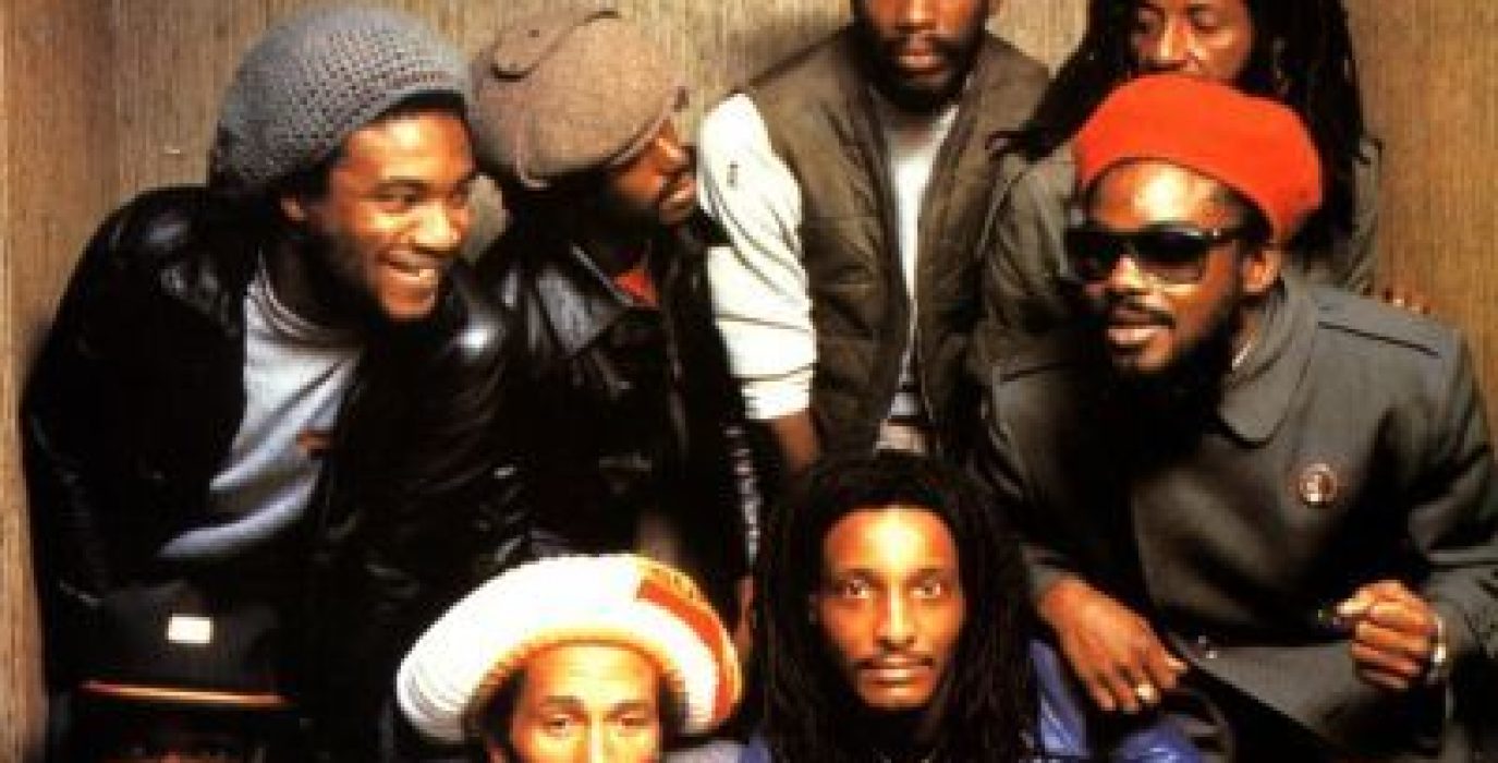 La formación original de The Wailers junto a Bob Marley.