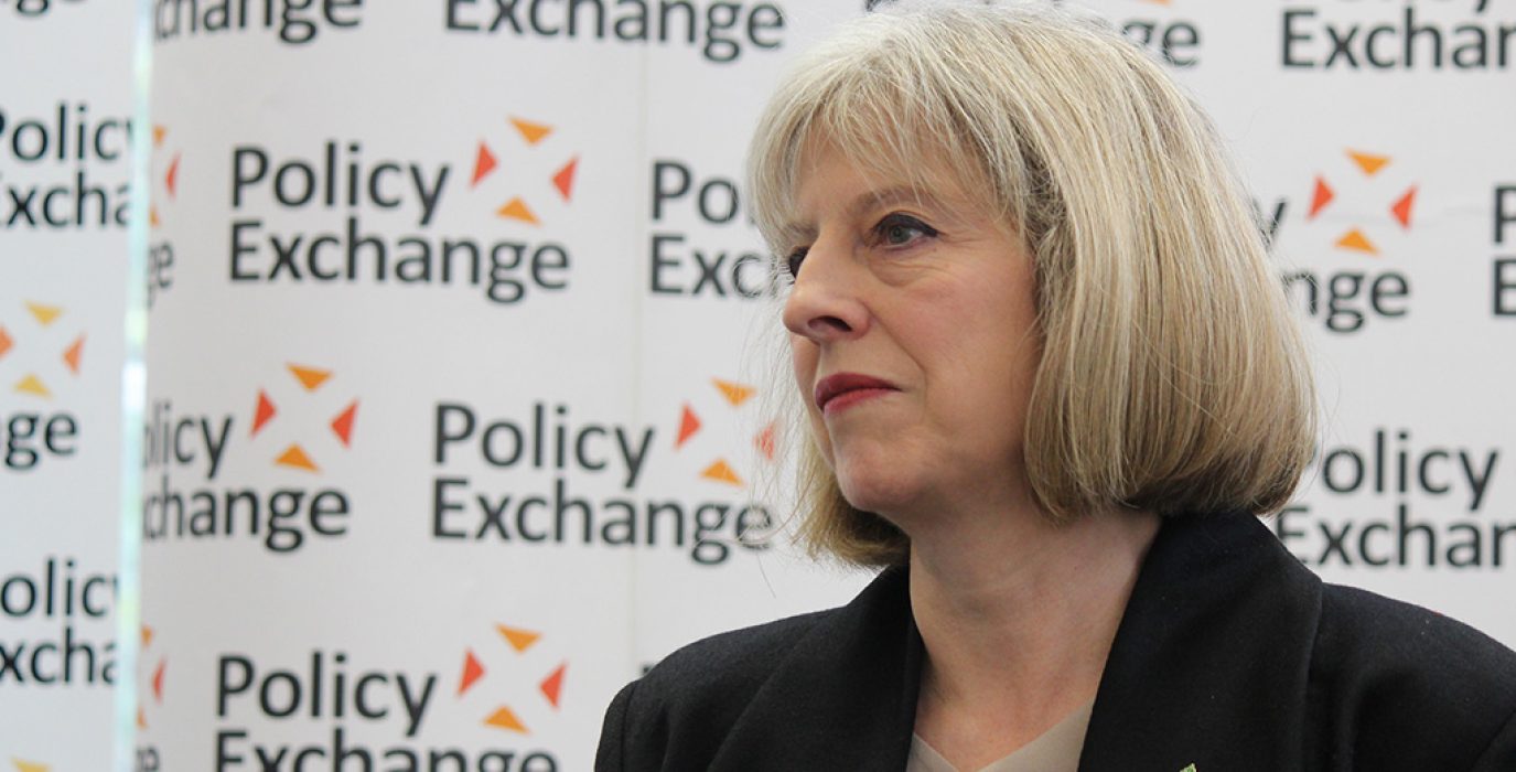 Theresa May. Foto: Policy Exchange (CC BY 2.0)