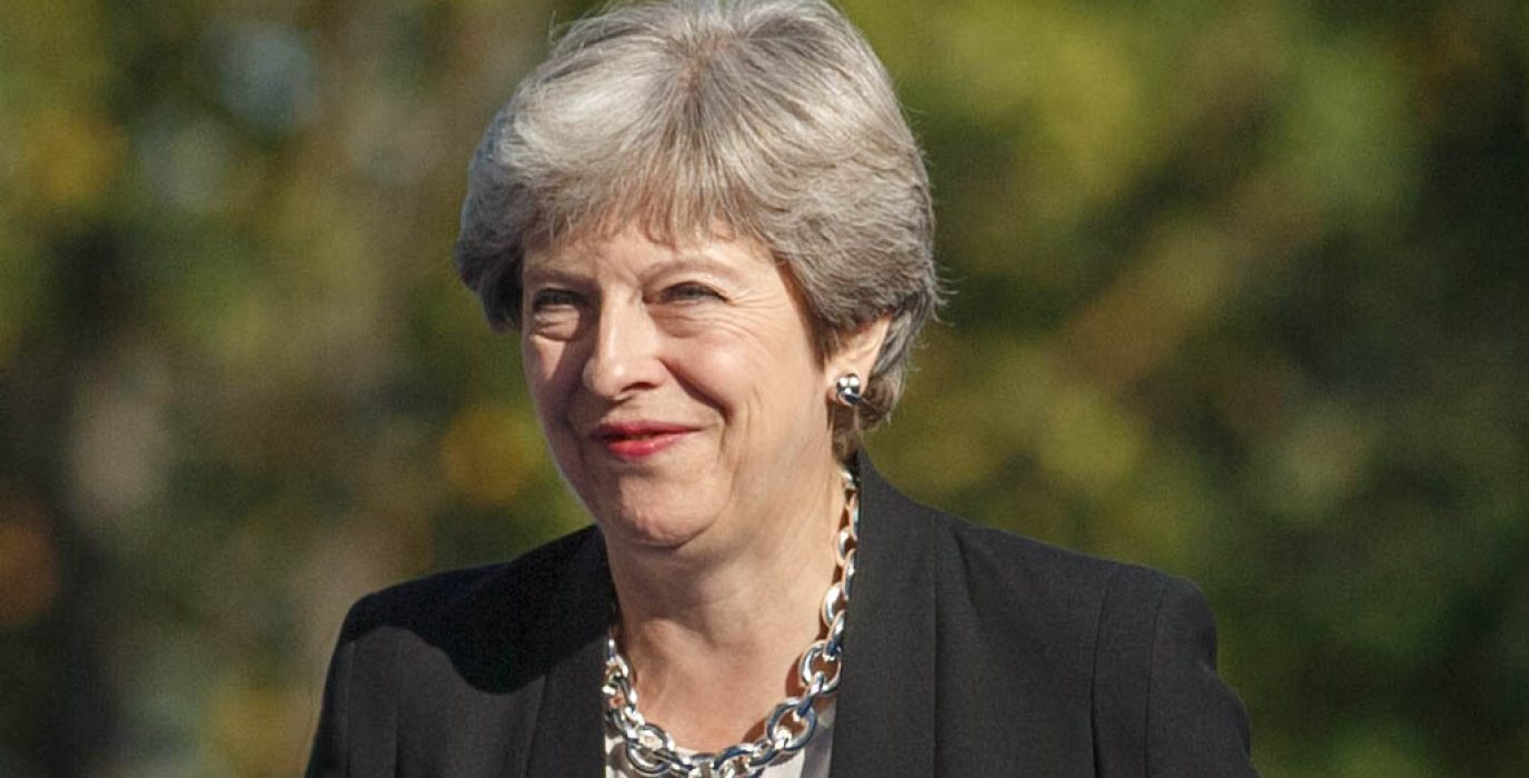 Theresa May.