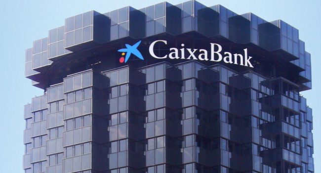 Sede de CaixaBank en Barcelona.