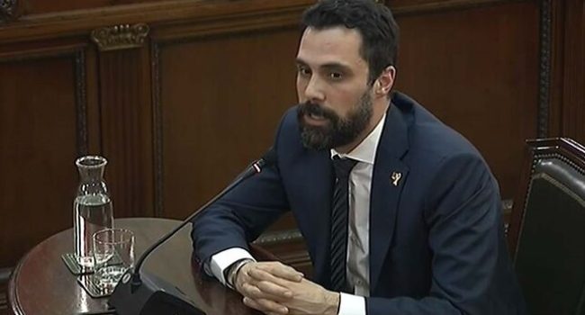 Torrent, durante su declaración en el juicio.