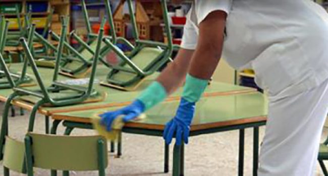 Trabajadoras Limpieza Samianigo Foto CCOO