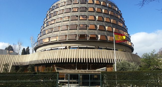 Tribunal Constitucional español. Foto: K3T0 (CC BY 3.0)
