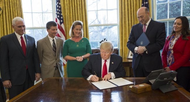 Trump en una imagen de archivo. Foto: @POTUS