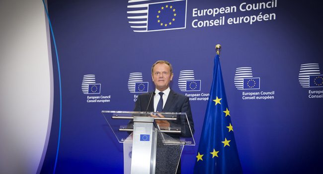 Donald Tusk, presidente del Consejo Europeo. Foto: The European Union ©