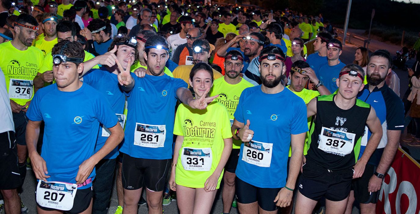 Participantes de la pasada edición. Foto: Carrera Nocturna