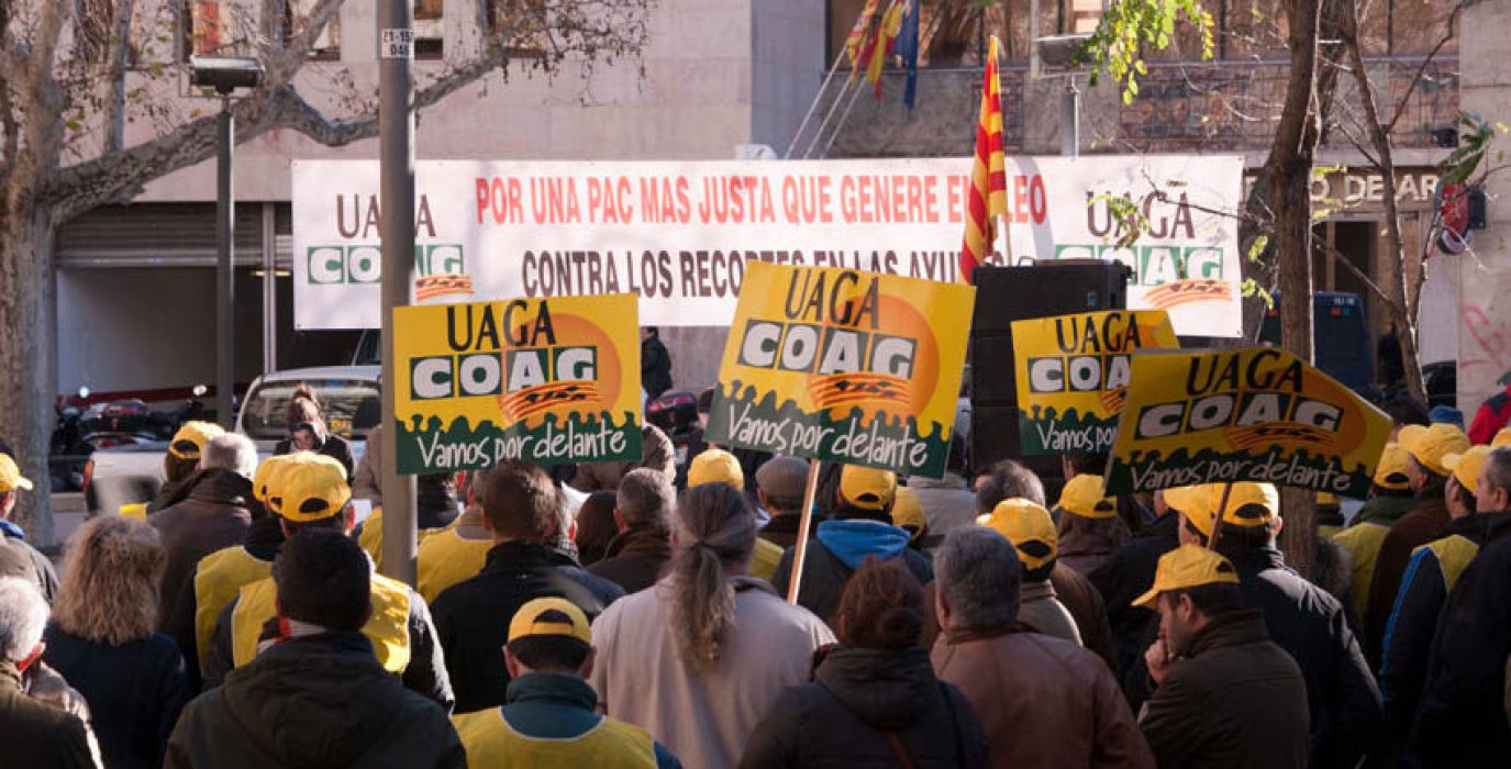Imagen de una concentración de UAGA. Foto: Diego Diaz (AraInfo)