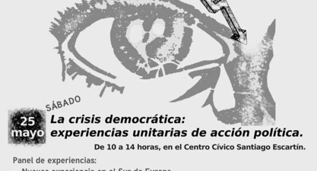 Uesca - Panel de experiencias unitarias de acción política - 25 de mayo