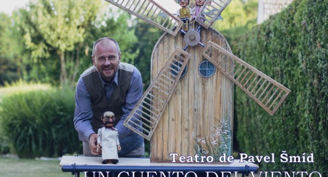 El checo Pavel Šmíd estrena ‘Un cuento del viento’ en la Casa de los Títeres de Abizanda