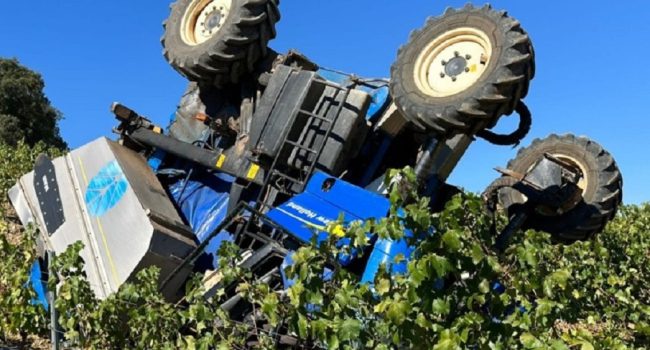 Dos trabajadores pierden la vida en sendos accidentes laborales, en Valareña y Paniza, mientras realizaban labores agrícolas