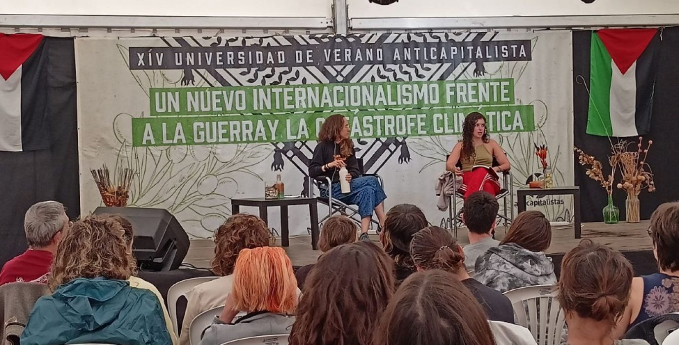 La XIV edición de la Universidad de Anticapitalistas cierra con Palestina y la crisis climática como ejes del debate