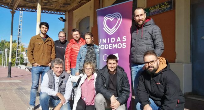 Acto de Unidas Podemos.