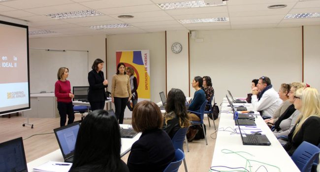 Una imagen de la jornada inaugural del taller.