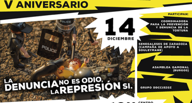 V Aniversario.