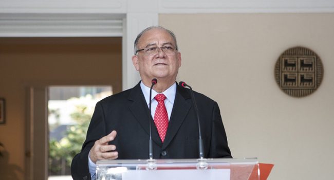 Mario Isea, embajador en Madrid de la República Bolivariana de Venezuela.