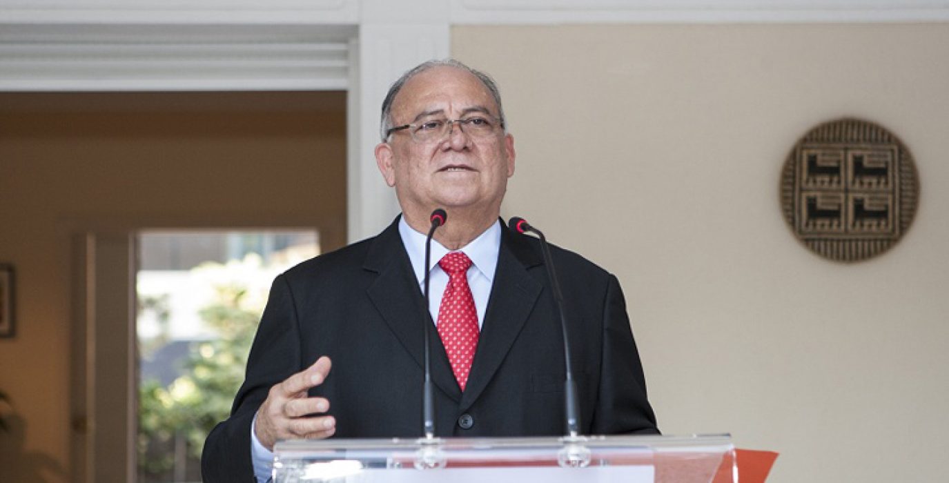 Mario Isea, embajador en Madrid de la República Bolivariana de Venezuela.