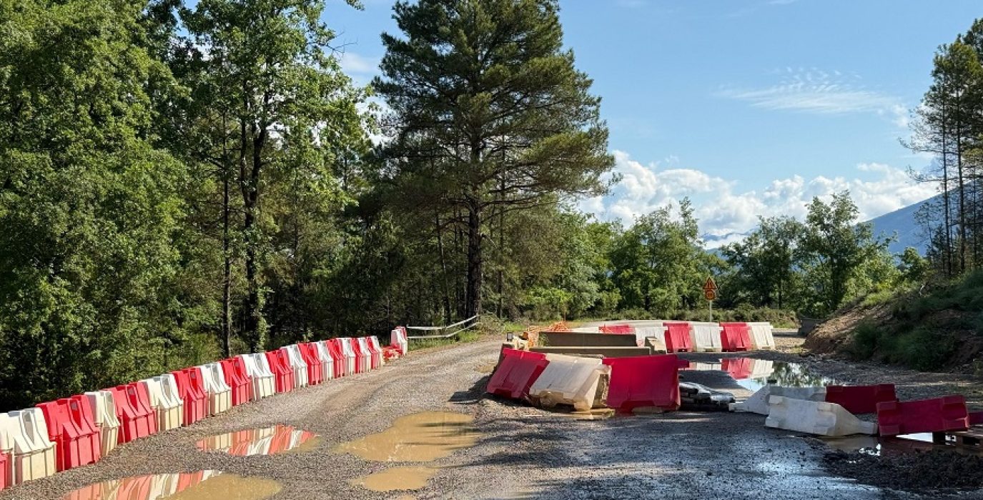 Vecinos de Olsón sobre el estado de la carretera entre Lamata y L’Arcusa “Nos sentimos abandonados” DPH Parque Guara L’Aínsa-Sobrarbe L’Abizanda