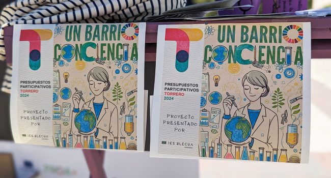 “Un barrio con-ciencia”, uno de los proyectos que salieron el pasado año con los Presupuestos Participativos de Torrero | Foto: Iker G. Izagirre / AraInfo