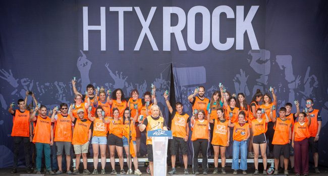 Acto de clausura del Hatortxu Rock | Foto: @Hatortxurock