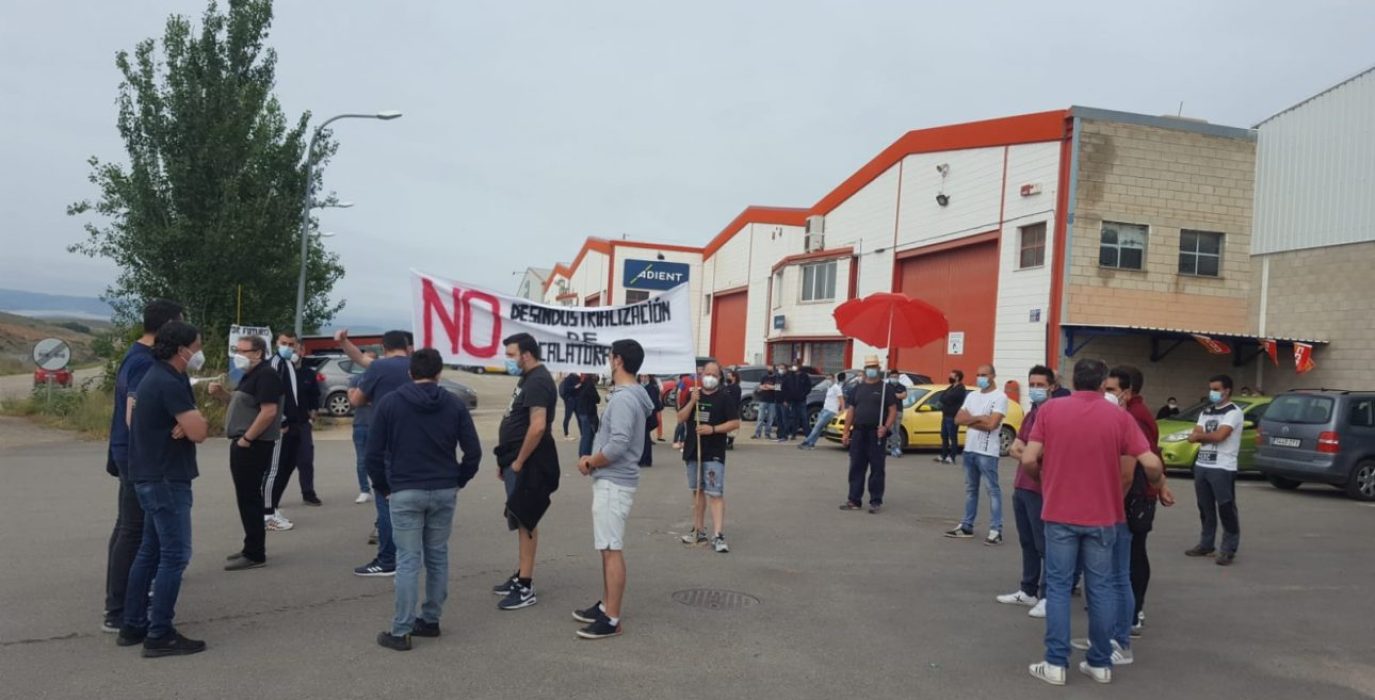 adient automotive huelga conflicto laboral