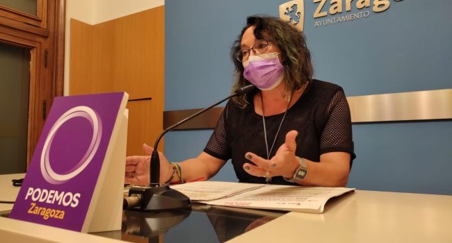 La concejala de la formación, Amparo Bella.