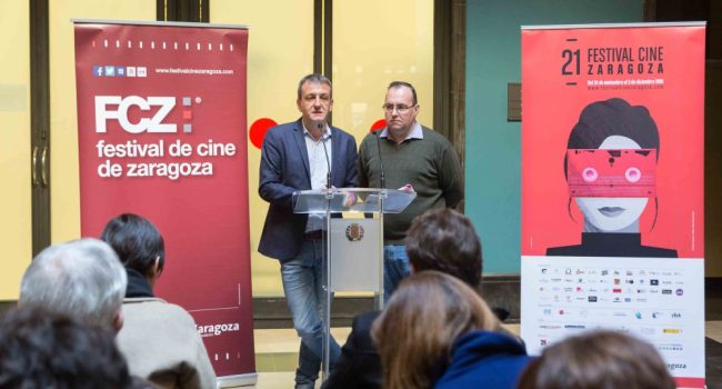 Presentación de la XXI Edición del Festival de Cine Zaragoza. Foto: Daniel Marcos (AZ).