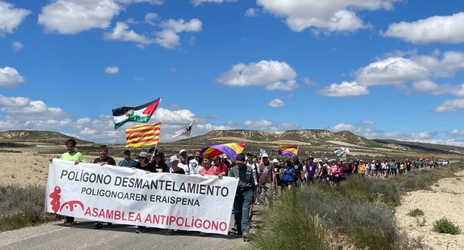 ¿Cuándo dejará de preparar la OTAN sus guerras desde Bardenas?