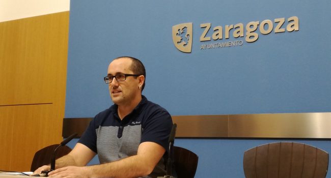 Alberto Cubero durante una rueda de prensa. Foto de archivo: AraInfo.