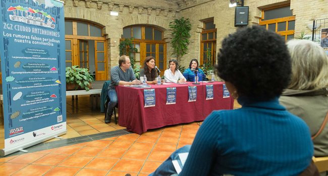 Presentación en la Casa de las Culturas. Foto: Daniel Marcos (AZ)