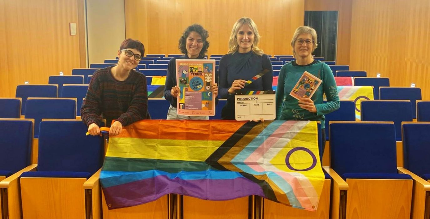 Presentación de las proyecciones de Zinentiendo XX, este sábado en Teruel | Foto: Café con Bollos