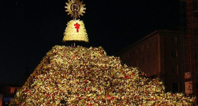 Zaragoza Ofrenda de flores