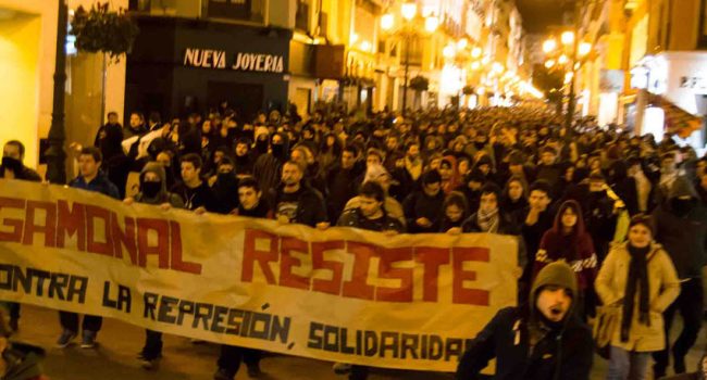 Zaragoza con Gamonal. Foto: AraInfo