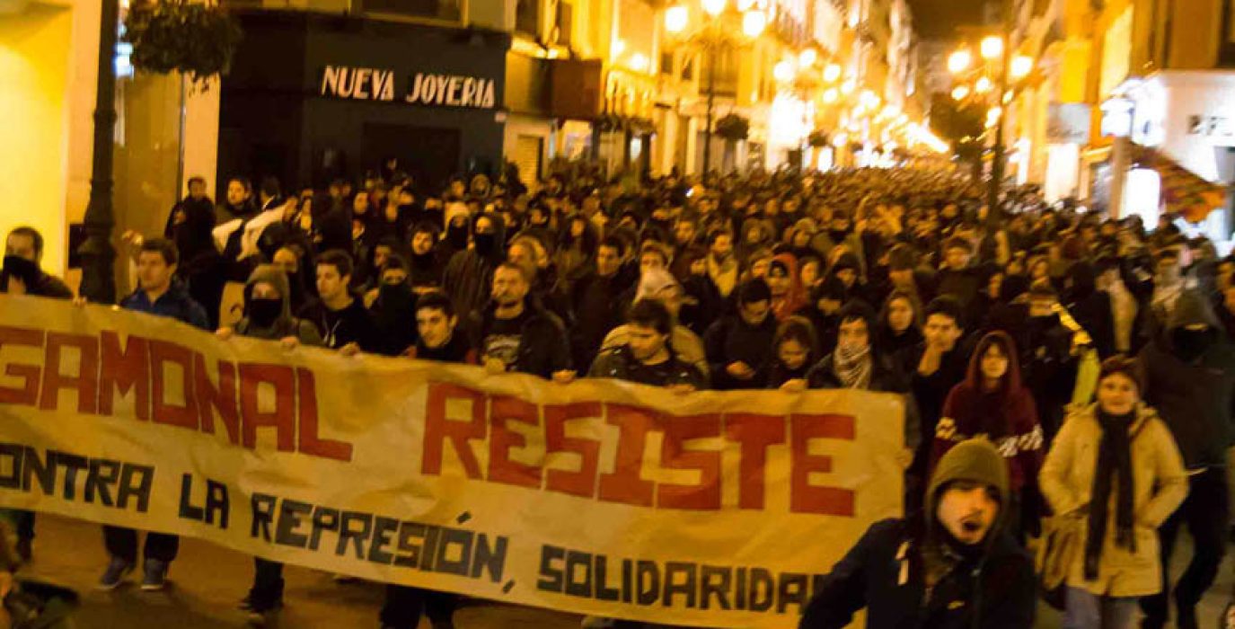 Zaragoza con Gamonal. Foto: AraInfo