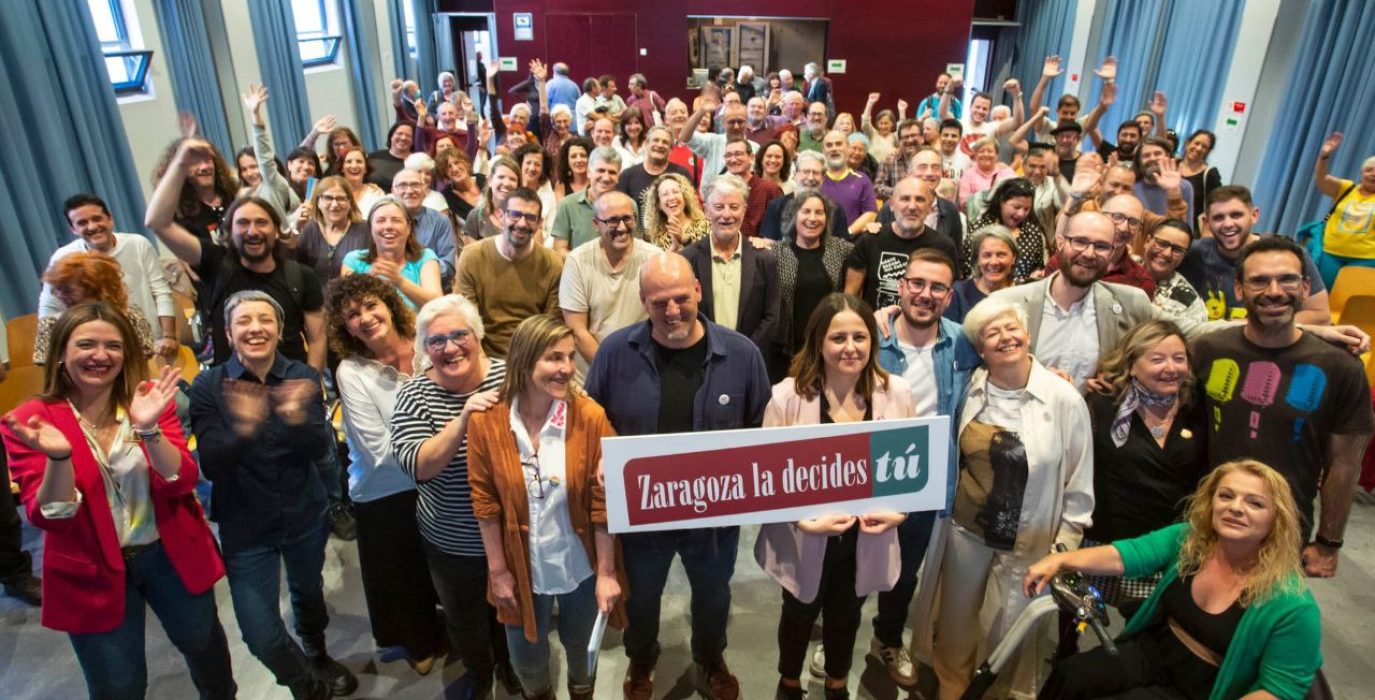 Zaragoza en Común presenta una candidatura plural con experiencia en la gestión y nuevas propuestas “para defender los intereses de la ciudadanía”
