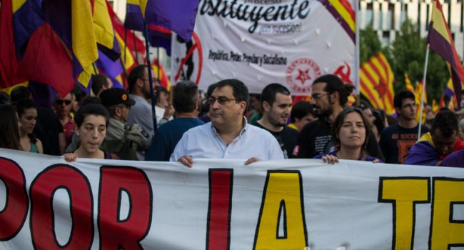 Manifestación del pasado sábado 8 de junio en Zaragoza. Foto: Pablo Ibañez (AraInfo)