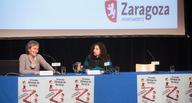 Marco y Gracia durante el acto de este jueves. Foto: Daniel Marcos