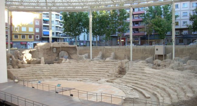 Teatro Romano de Zaragoza.