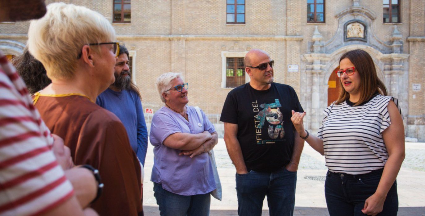 Elena Tomás y Suso Domínguez, concejales de ZeC en el Ayuntamiento | Foto: ZeC