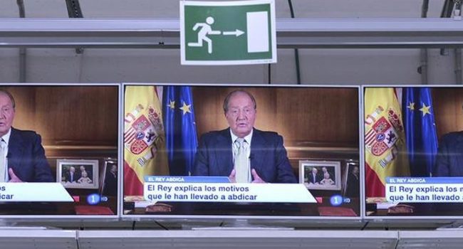 abdicacion rey