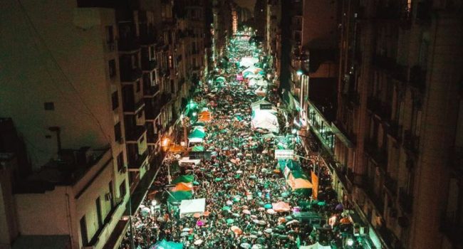 Foto: @PorAbortoLegal