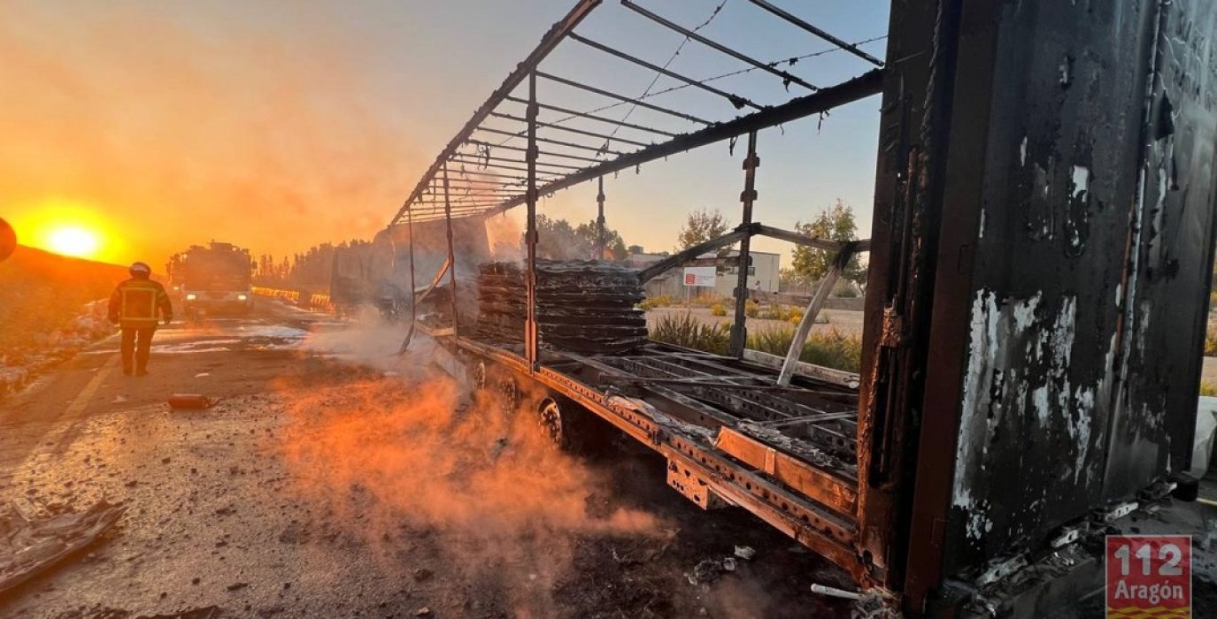 La muerte de un camionero en Mallén eleva a 29 las muertes por siniestralidad laboral en Aragón en lo que va de año