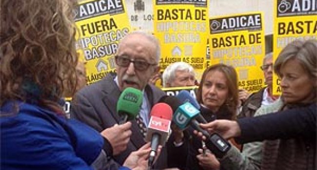 Manuel Pardos, presidente de ADICAE.