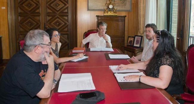 La reunión ha tenido lugar en la mañana de este viernes.