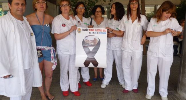 Foto: Marea Blanca Alcañiz