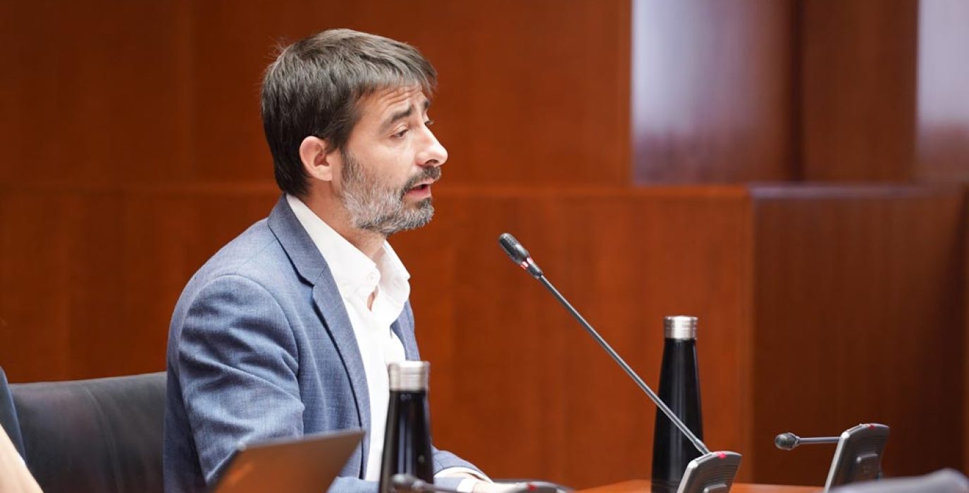 Álvaro Sanz, en una imagen de archivo | Foto: Cortes de Aragón