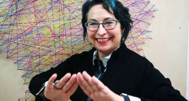 Amparo Bella, concejala de Podemos en el Ayuntamiento de Zaragoza.