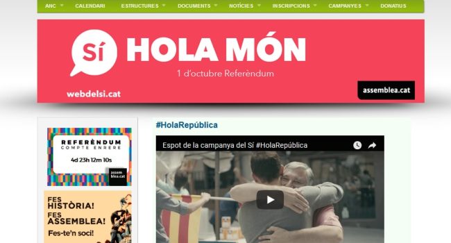 Nova web de la ANC