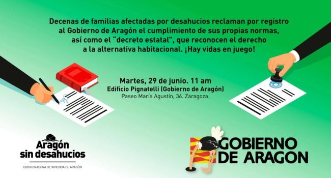 aragon sin desahucios DGA
