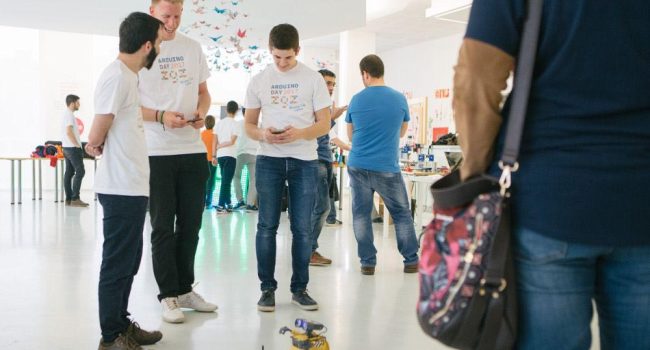 Imagen de archivo del anterior Arduino Day en Zaragoza.
