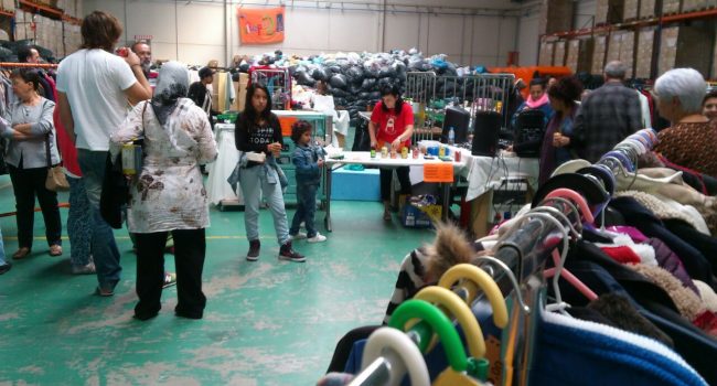 Este sábado han realizado una jornada de puertas abiertas. Foto: AraInfo